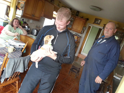 In des Farmers Küche